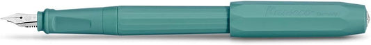 Kaweco PERKEO Breezy Teal Fountain Pen I Premium Ink Cartridge Pen I 13 cm Fine
