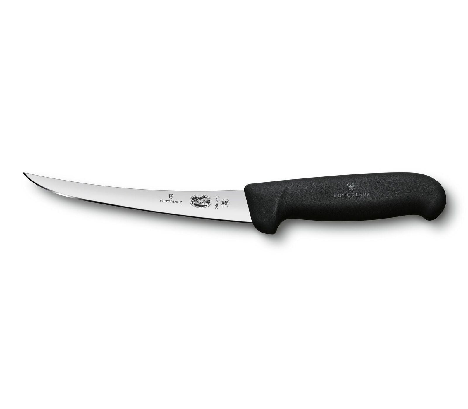 NEW Victorinox Fibrox Pro Boning Knife 6", Black 5.6603.15