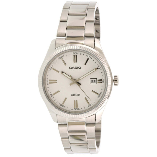 Casio New Original MTP-1302D-7A1 Men Analog Stainless Steel Watch WR 50M MTP1302
