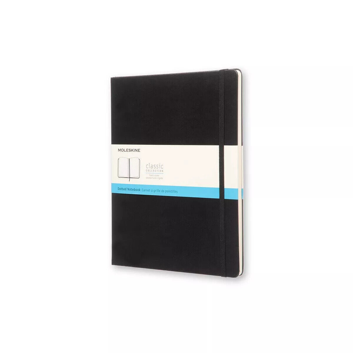 Moleskine Classic Notebook, Extra Large, Dotted, Black, Hard Cover (7.5 X 10)