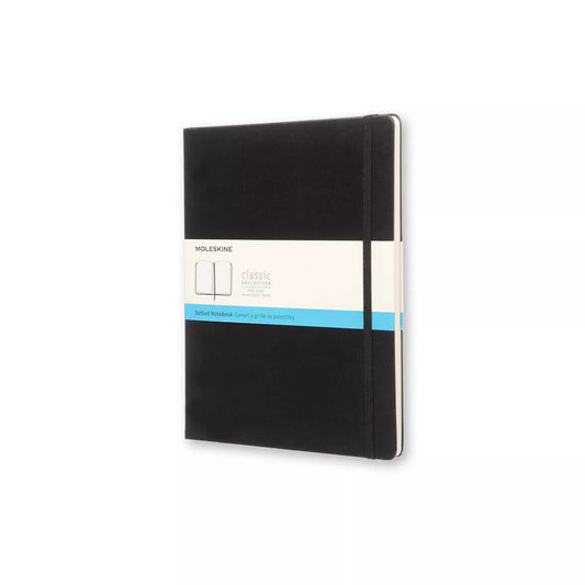 Moleskine Classic Notebook, Extra Large, Dotted, Black, Hard Cover (7.5 X 10)