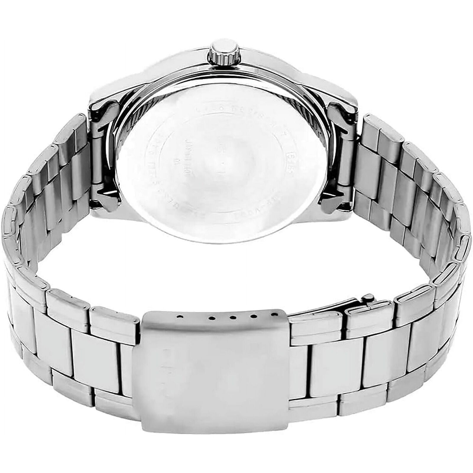 Casio MTP-V001D-7B Men's Standard Stainless Steel Easy Reader Silver Dial Watch