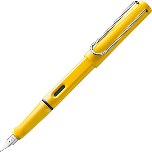 Lamy Safari Fountain Pen, Yellow, Made In Germany, Left Handed 4000223
