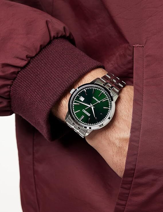 Seiko Automatic Green Dial Men's Watch SRPH89K1