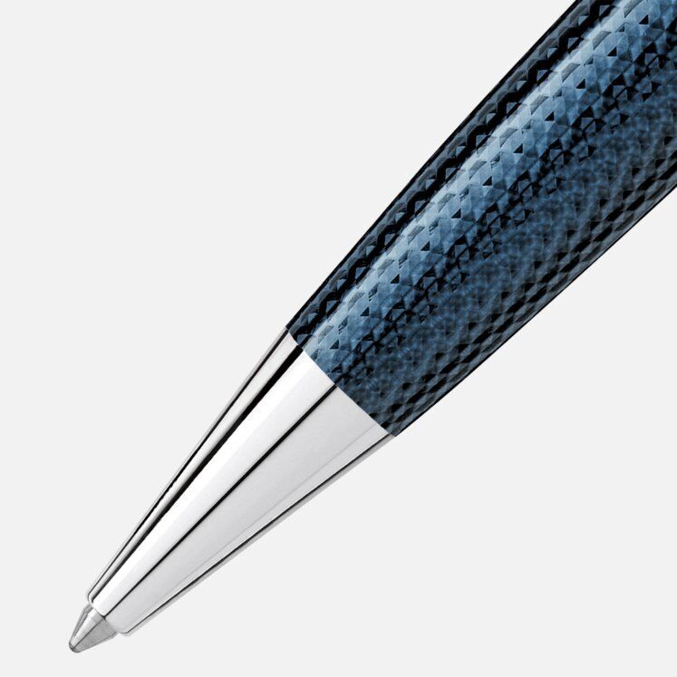 Montblanc Meisterstück Solitaire Doue Blue Hour Classique Rollerball Pen 112891