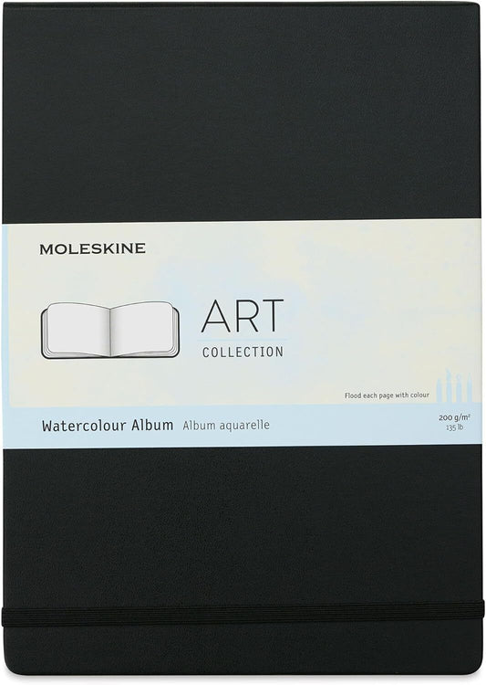 Moleskine Art Watercolor Album, Hard Cover, A4 (8.25" x 11.75") Blank, 60 Pages