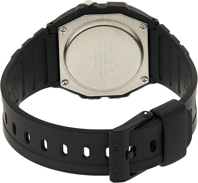 Casio W-59 Genuine Original 50M WR Alarm Digital Retro Mens Watch W59