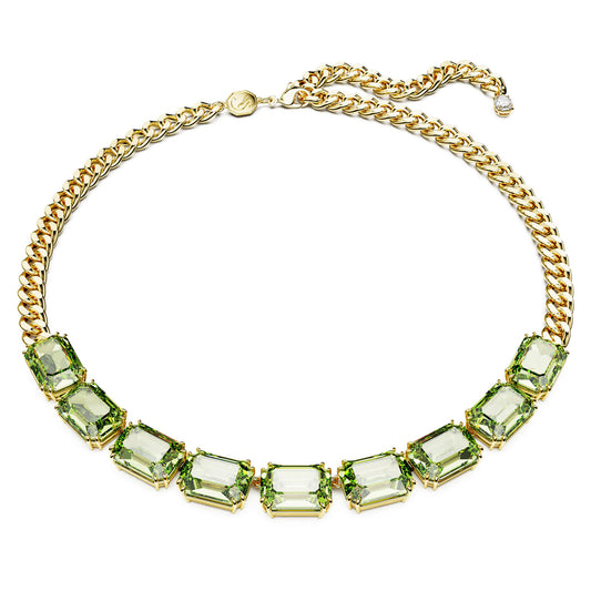 Swarovski Millenia Green Crystal Statement Necklace - Joyful Luxury & Style