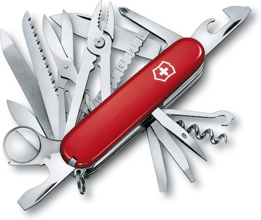 Swiss Army Original Knife, Red Swisschamp, Victorinox 1.6795, New In Box