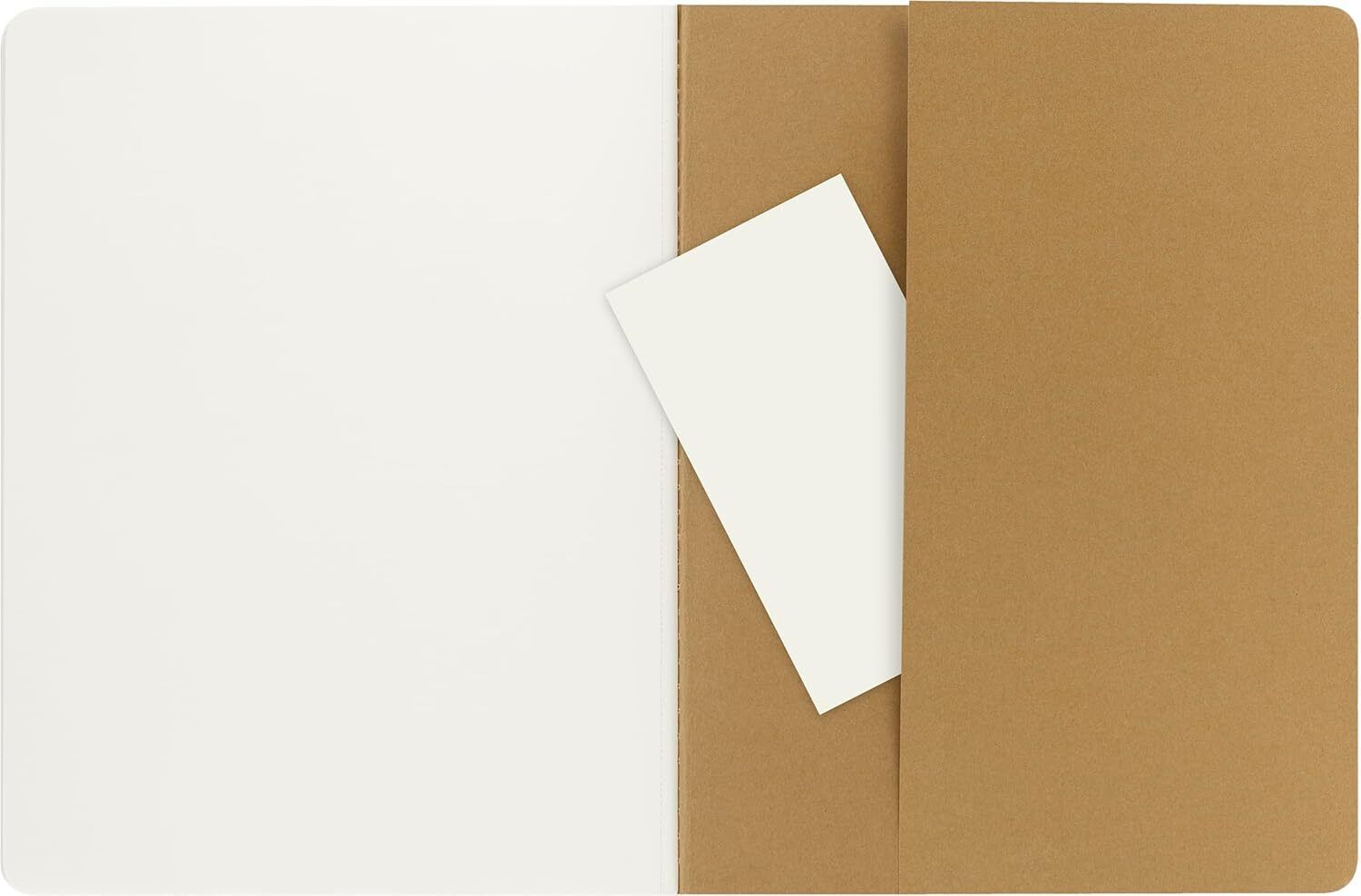 NEW Moleskine Cahier Plain Journal Extra Large Kraft Set 3pce