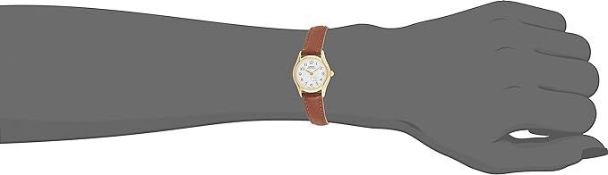 CASIO Woman's Wrist Watch Woman's Watch Leather band Dog Sketch LTP-1094Q-7B7RDF