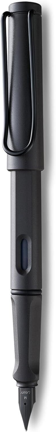 Lamy safari Fountain Pen Charcoal Ex-Fine With Ink 4000199
