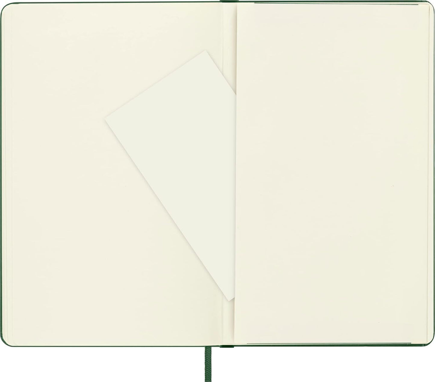 Moleskine Classic Notebook Hard Cover Large Plain/Blank Myrtle Green 240 Pages