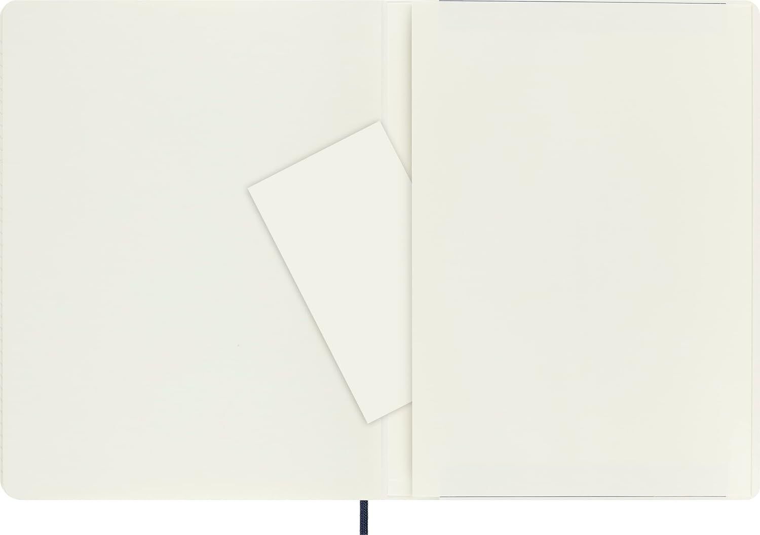 Moleskine Classic Notebook Soft Cover XL Ruled/Lined Sapphire Blue 192 Pages