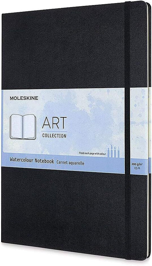 Moleskine Art Watercolor Notebook, Hard Cover, A4 (8.25" x 11.75") Blank 60 Page
