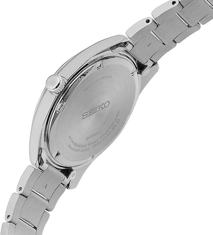 Seiko SUR523P1 Sapphire Analogue Pink Dial Quartz Stainless Steel Watch