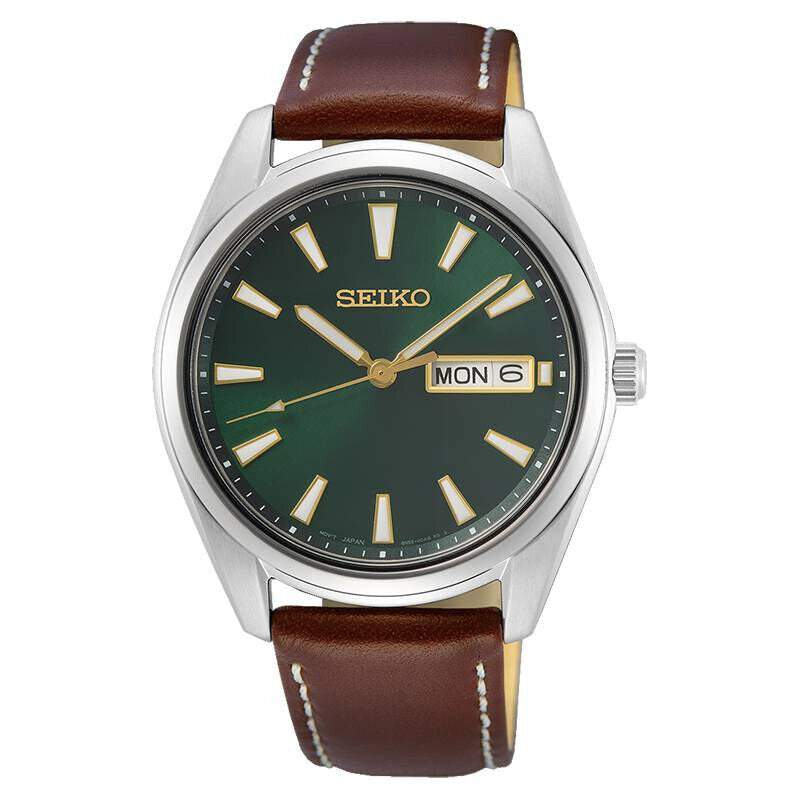 Seiko Neo Classic Quartz Green Dial Men's Watch SUR449P1