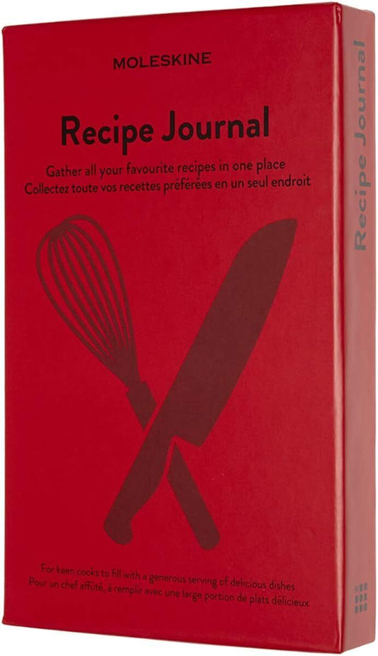 Moleskine - Recipe Journal, Theme Notebook - Hardcover Notebook to Collect and O